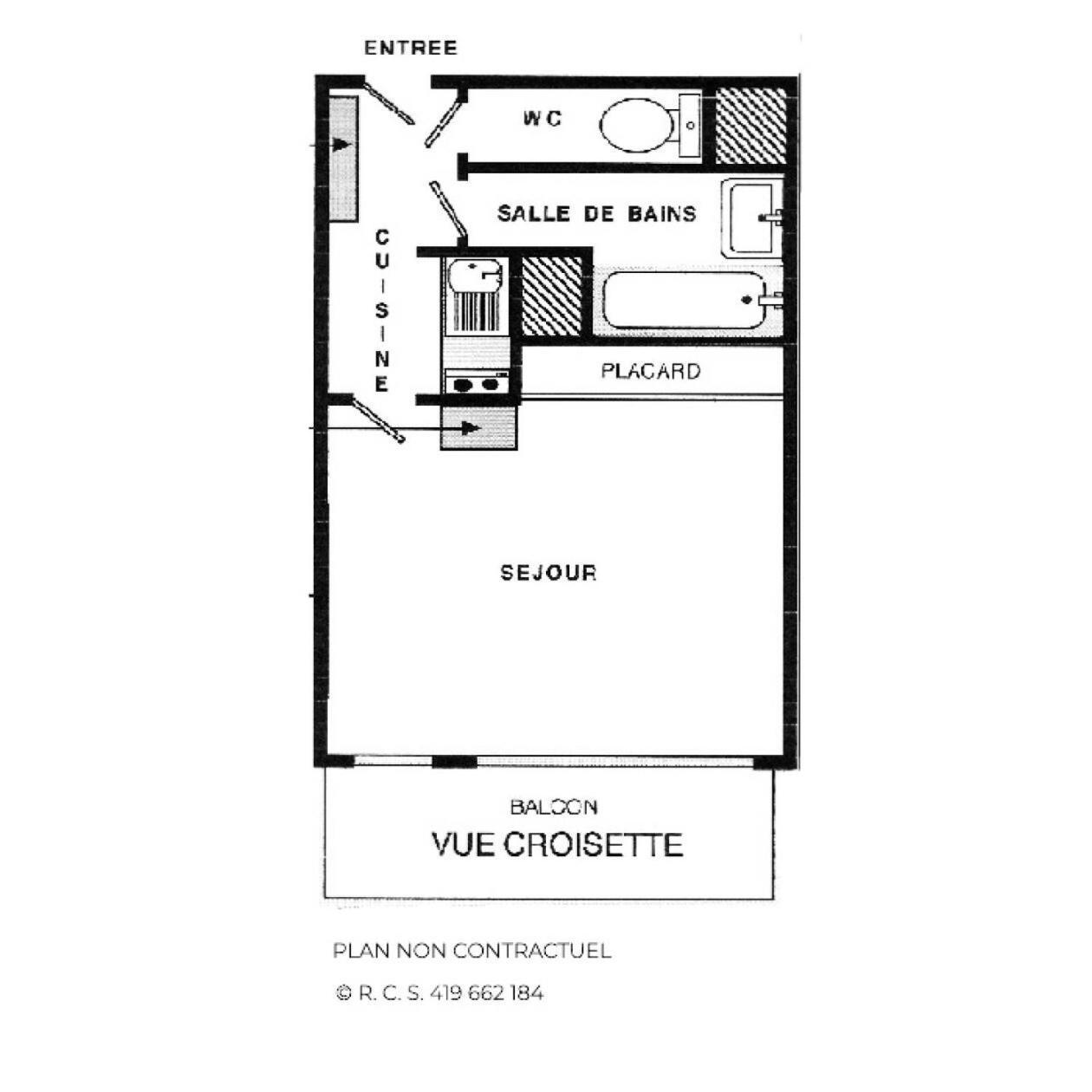 Residence Lac Du Lou - Studio 4 Personnes Sur La Croisette Avec Vue Sur Les Pistes Mae-5074 Saint-Martin-de-Belleville Luaran gambar